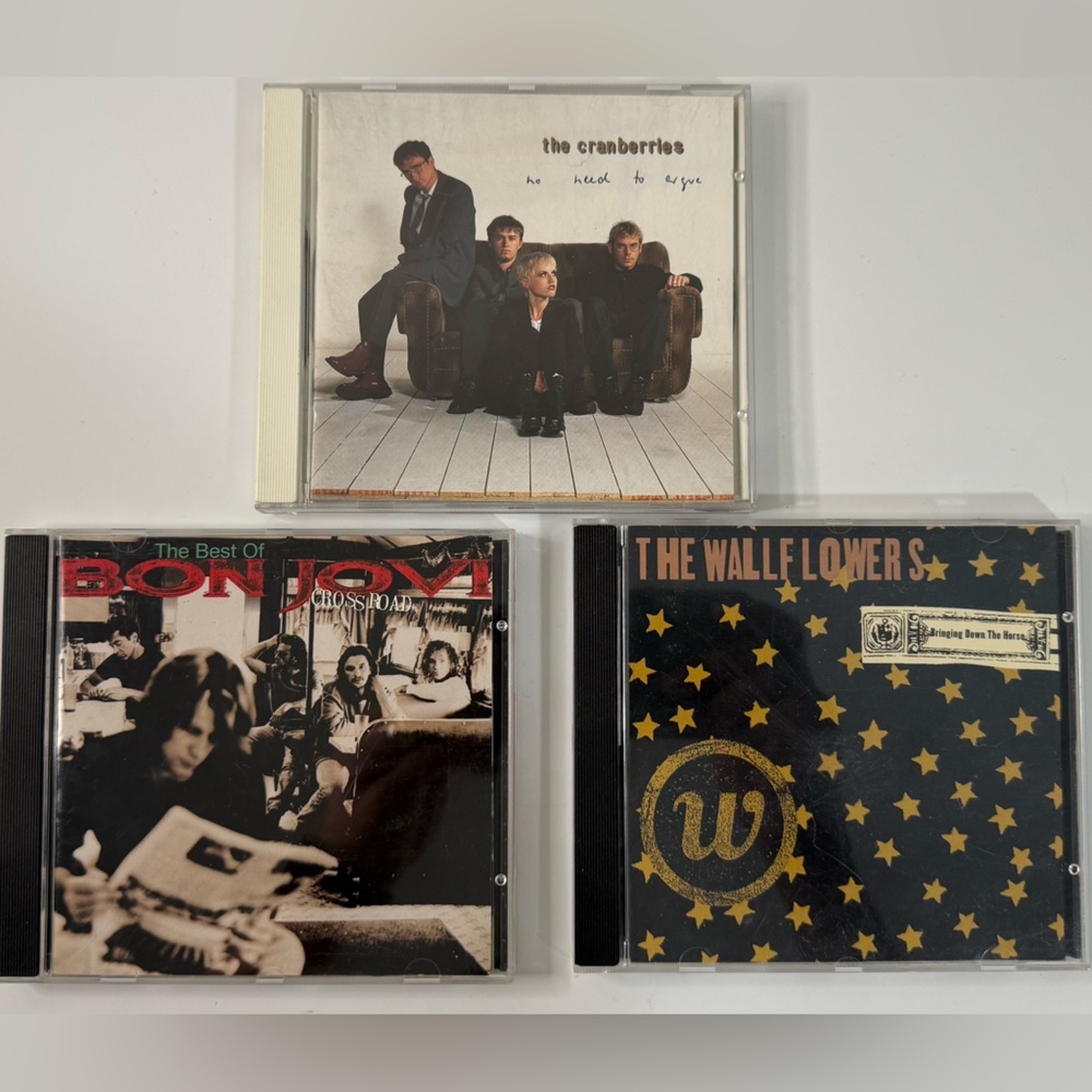 CD Collection: Bon Jovi, The Wallflowers, The Cranberries